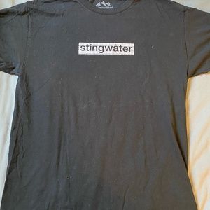 Stingwater Box Logo Tee Size Large